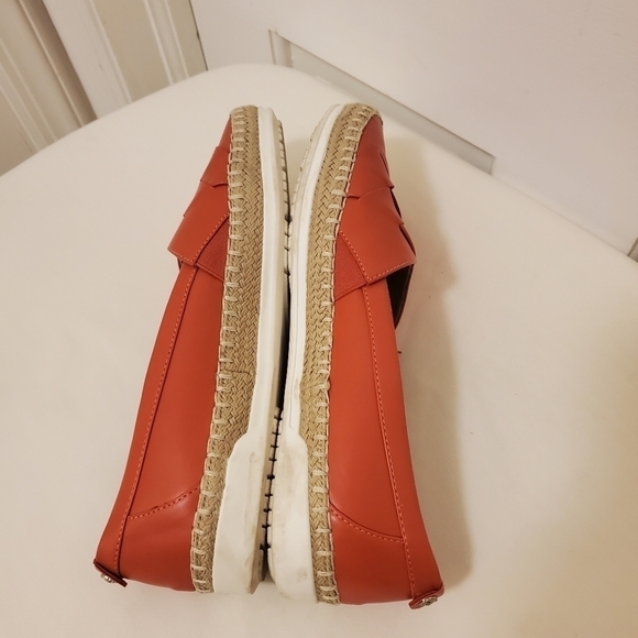 Anne Klein Salmon in Color Espadrille Shoes Size 9.5, Classic, Preppy - Picture 4 of 8